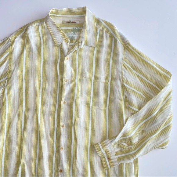 Vtg Tommy Bahama Long Sleeve Button Down - Picture 1 of 9